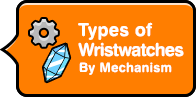 Types of Wristwatches:By Mechanism