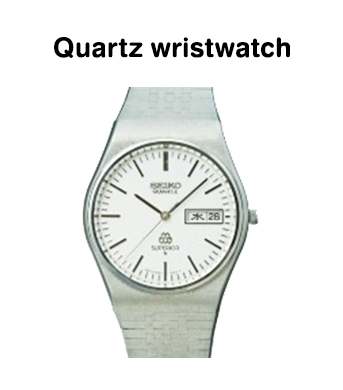 Quartz wristwatch