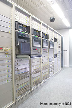 Japan standard time generation system that is in operation at NICT