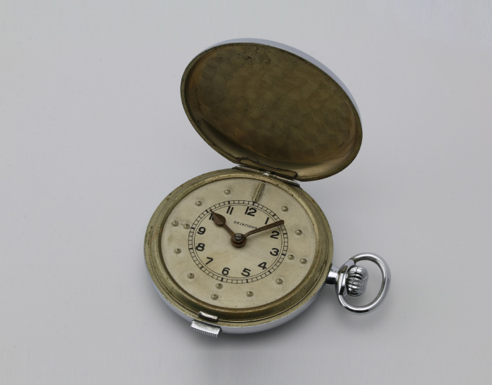 Pocket Watch for Blind People | Seiko Watches (Early Period) | THE SEIKO  MUSEUM GINZA