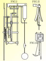 The pendulum clock built by Huygens