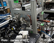 Optical lattice clock at NICT