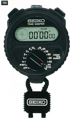 Official SEIKO stopwatch sound producer SVAX001 /Battery indicator function with 