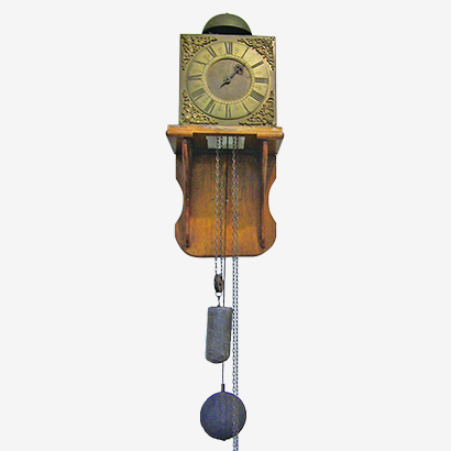 Square Lantern Clock with a Single Hand